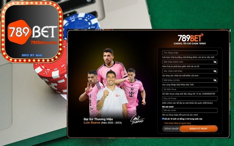 Quy trình đăng ký tài khoản tại 789bet